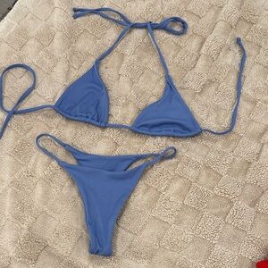 SHEIN Blue Bikini Set